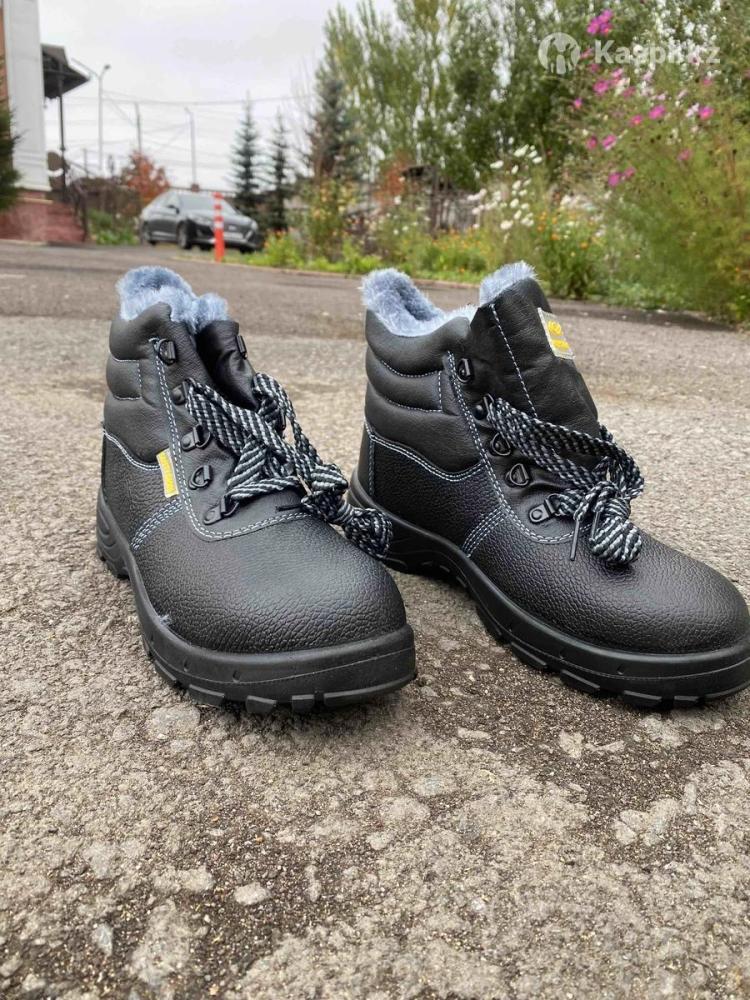 Ботинки рабочие "Safety Shoes" МП, ПУ ПУ, утепленные искуственным мехом
