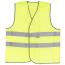 Жилет сигнальный с СОП (лимон)