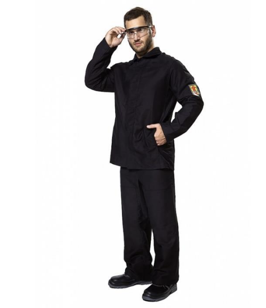 Костюм сварщика тк.Молескин (черный)