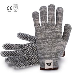 Перчатки трикотажные "Зима" утепленные