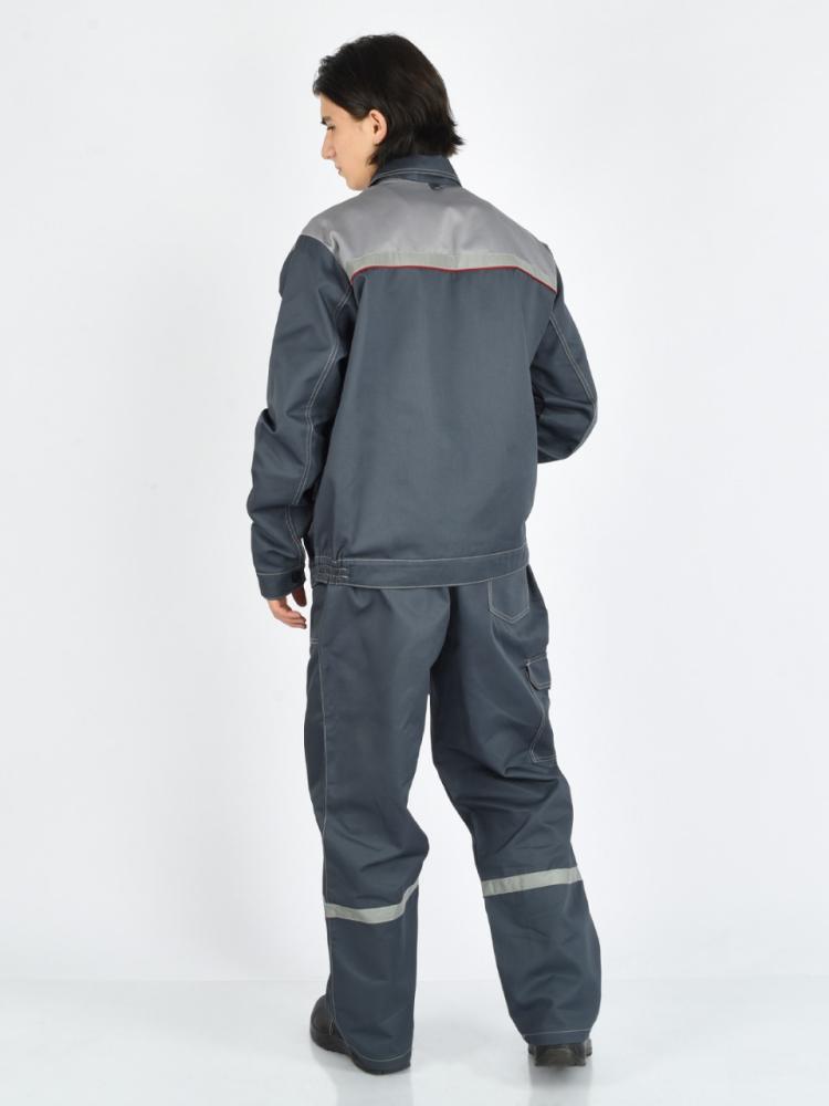 Костюм "Форвард" куртка, брюки (серый со св.серым)