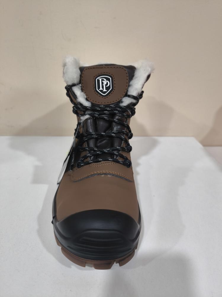 Ботинки рабочие "PROTECT" КП, ПУ резина (коричневый)