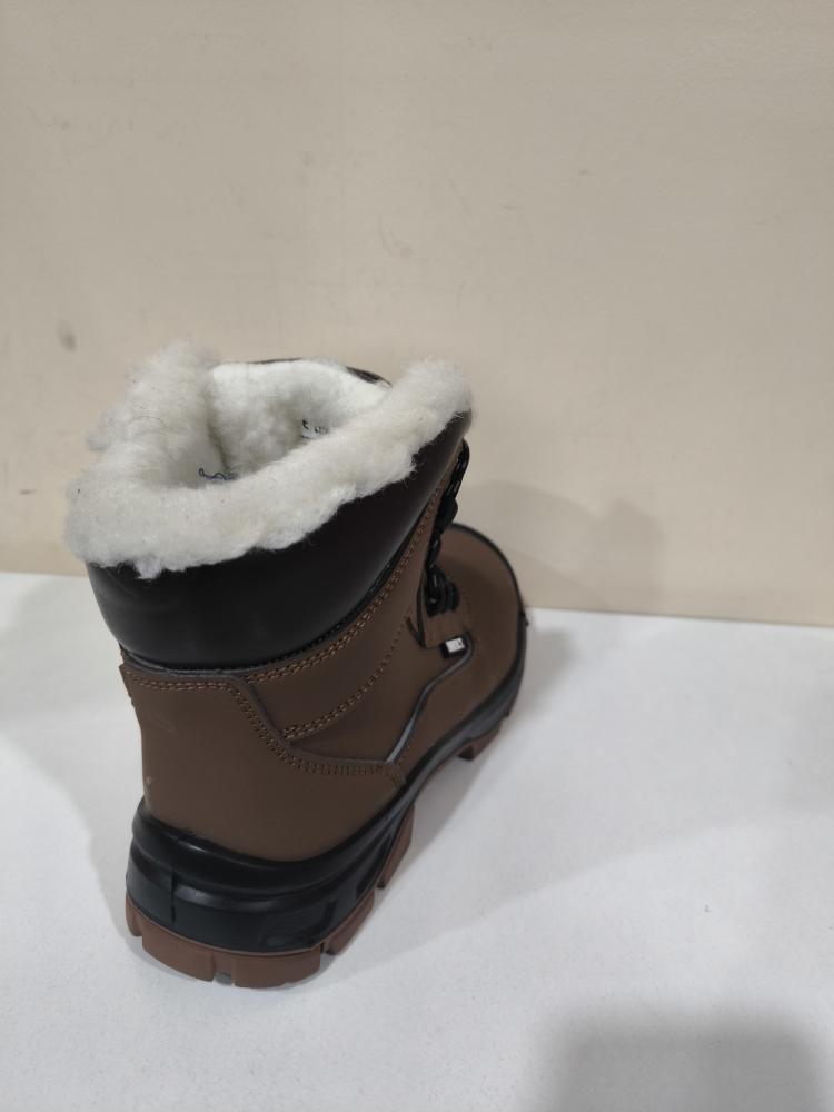 Ботинки рабочие "PROTECT" КП, ПУ резина (коричневый)