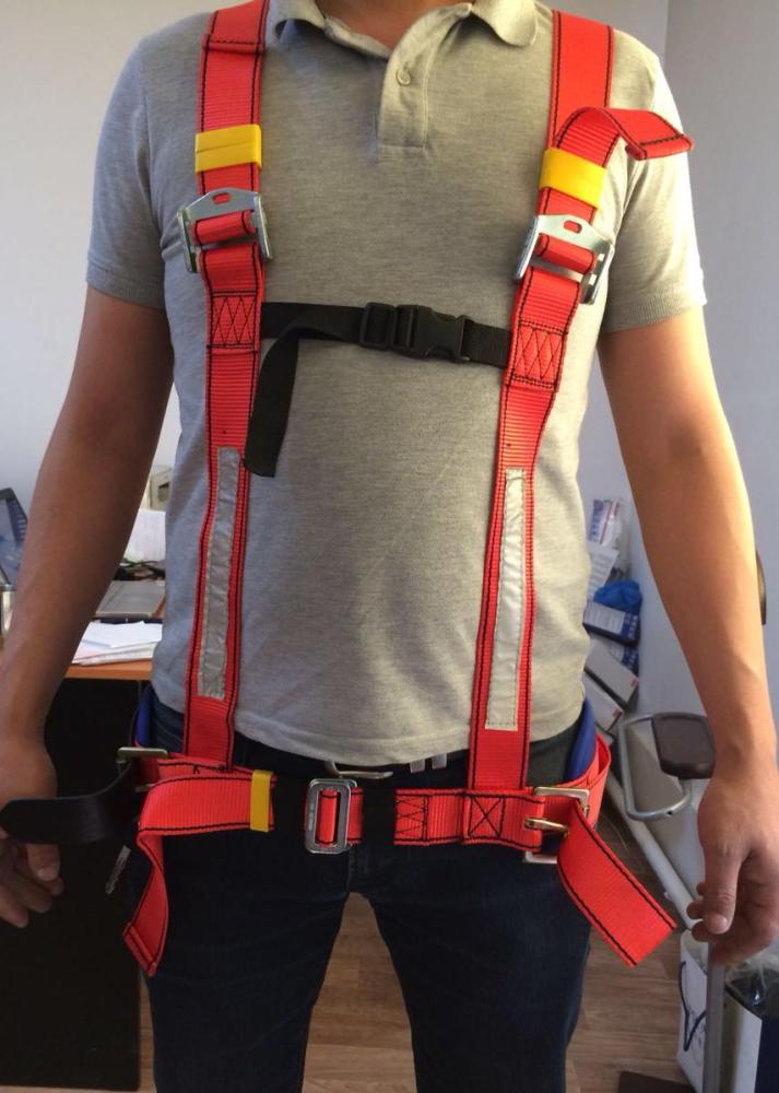 Пояс монтажный парашютного типа с двойным стропом и амортизатором HT516YL